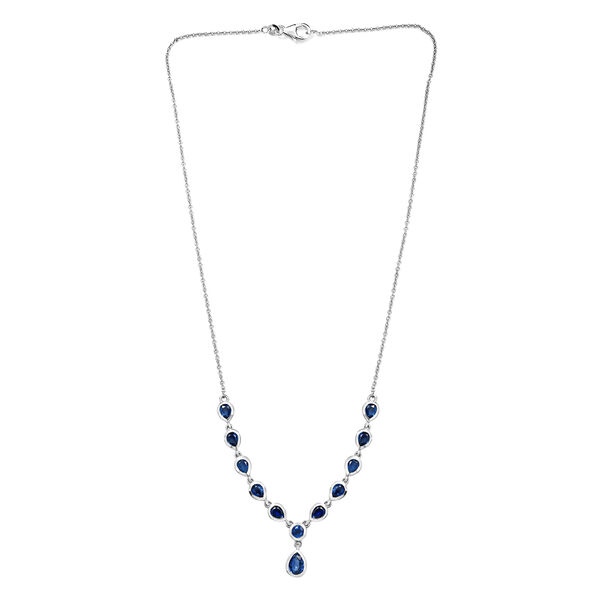 Kaschmir Kyanit-Halskette, 45 cm - 5,21 ct. image number 4