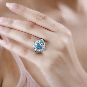 Sierra Nevada T&uuml;rkis Ring - 3,97 ct.