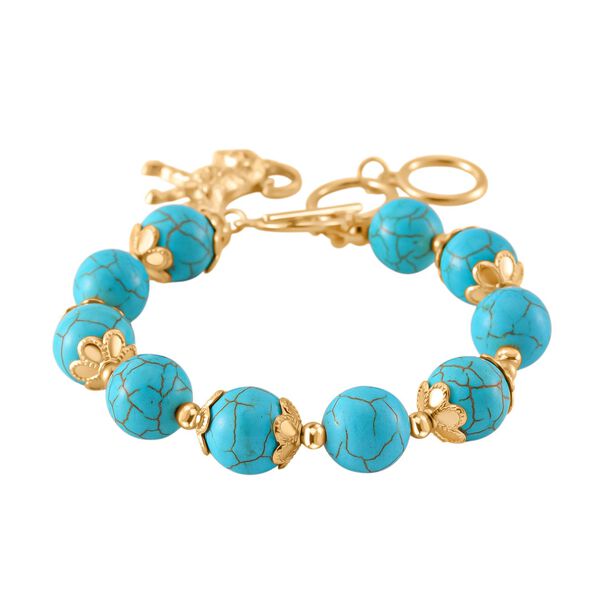 Blaues Howlit-Schmuckset - 185 ct. image number 3