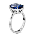 RHAPSODY - AAAA Tansanit Solitär-Ring, 950 Platin  ca. 5,01 ct image number 3