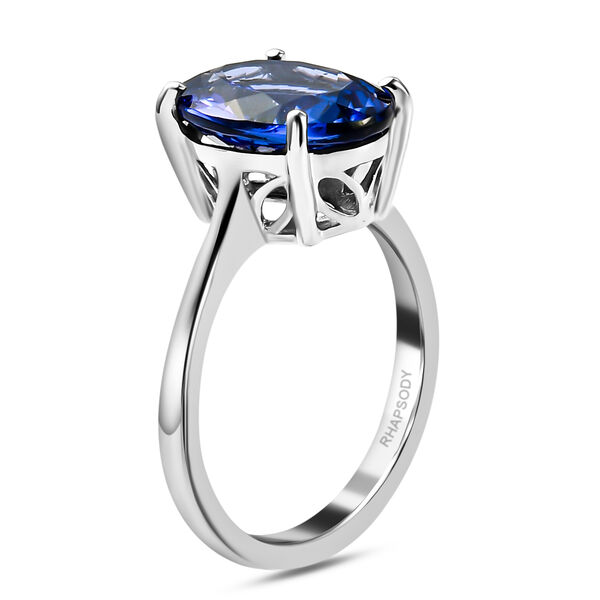 RHAPSODY - AAAA Tansanit Solit&auml;r-Ring, 950 Platin  ca. 5,01 ct image number 4