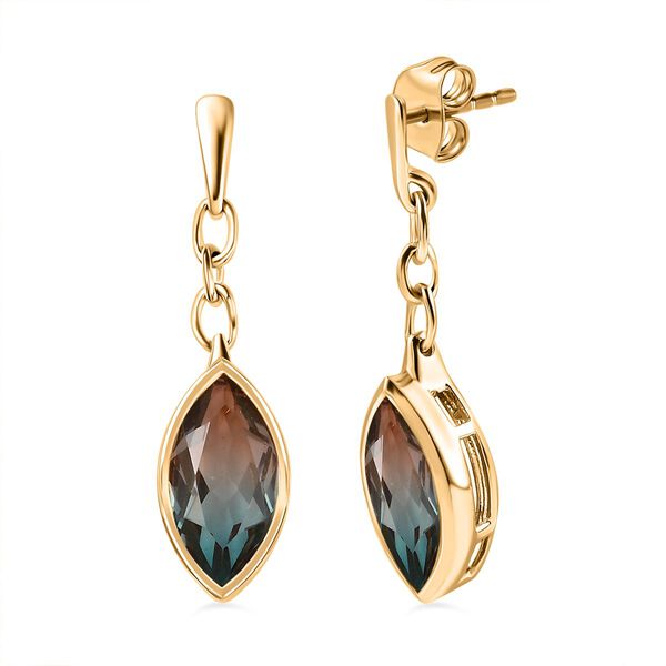 Aqua Terra Costa Quarz Ohrringe - 6,15 ct.