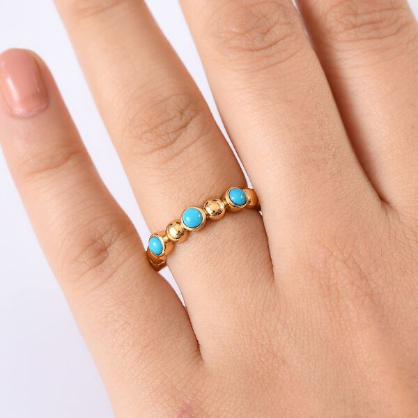 D'Joy Sleeping Beauty Türkis Ring - 0,74 ct. image number 2