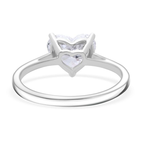 LUXURIANT IGI zertifizierter VS-EF Labor Diamant Ring in 950 Platin - 3 ct. image number 4
