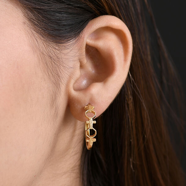 GP Royal Art D&eacute;co Kollektion- Kanchanaburi blauer Saphir Ring und Ohrringe image number 11