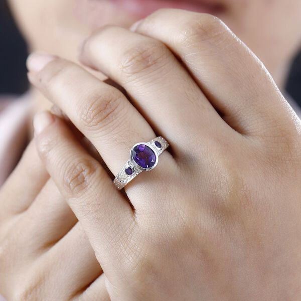 Afrikanischer Amethyst-Ring - 1,29 ct. image number 3