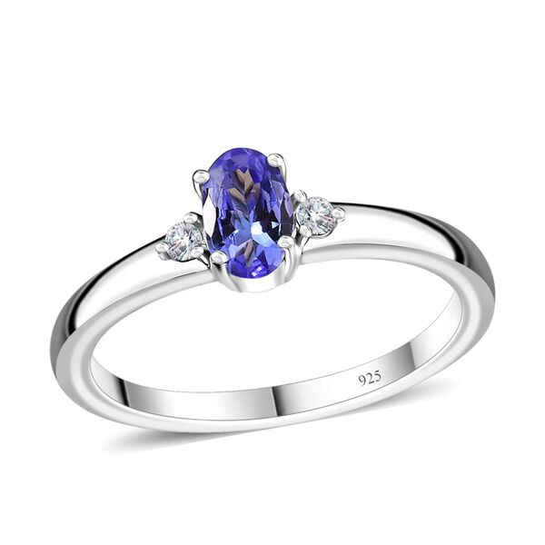 AA Tansanit und Zirkon Schmuckset - 1,71 ct. image number 4