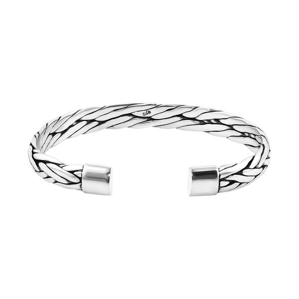 925 Silber Armreif ca. 19 cm ca. 30,70g image number 4