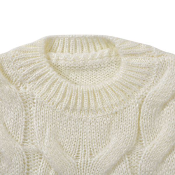 LA MAREY - Crewneck Pullover, S-L, Wei&szlig; image number 2