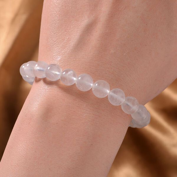 Regenbogen Mondstein Armband, ca. 91,65 ct. image number 2