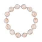 Murano-Stil Glas Armband, ca. 16.5 cm