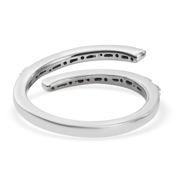 Diamant Ring 925 Silber platiniert  ca. 0,20 ct image number 6