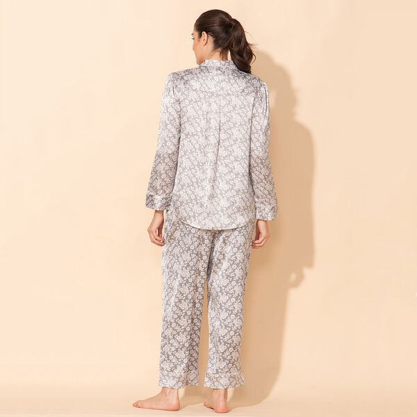TAMSY - Damen Loungewear Set, Größe L 40, Grau image number 2