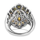 Citrin-Ring 925 Silber platiniert  ca. 5,07 ct image number 5