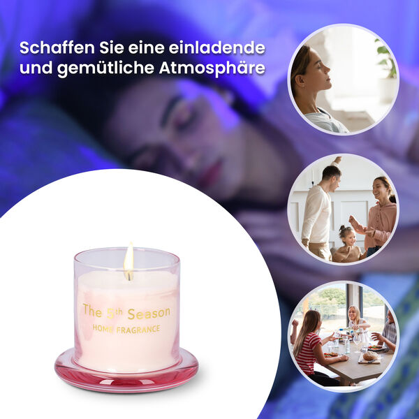 The 5th Season: Duftkerze Becher mit Glasdeckel image number 3