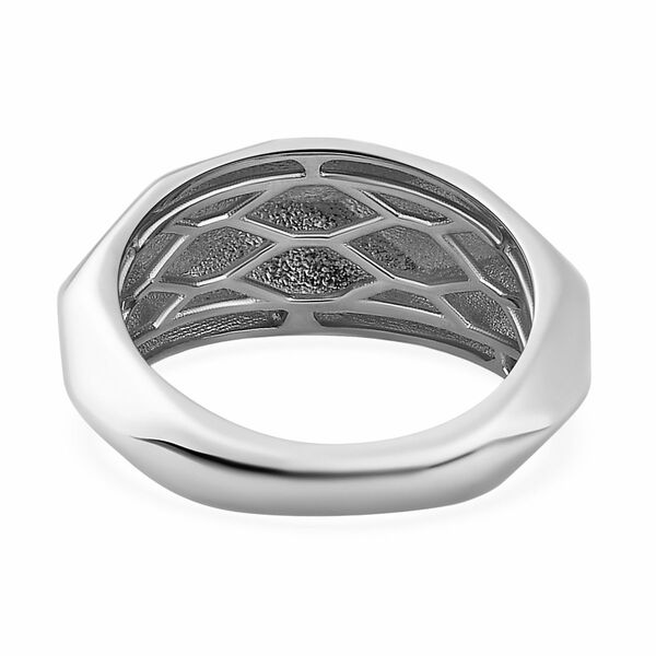 Ring, 925 Silber platiniert image number 6