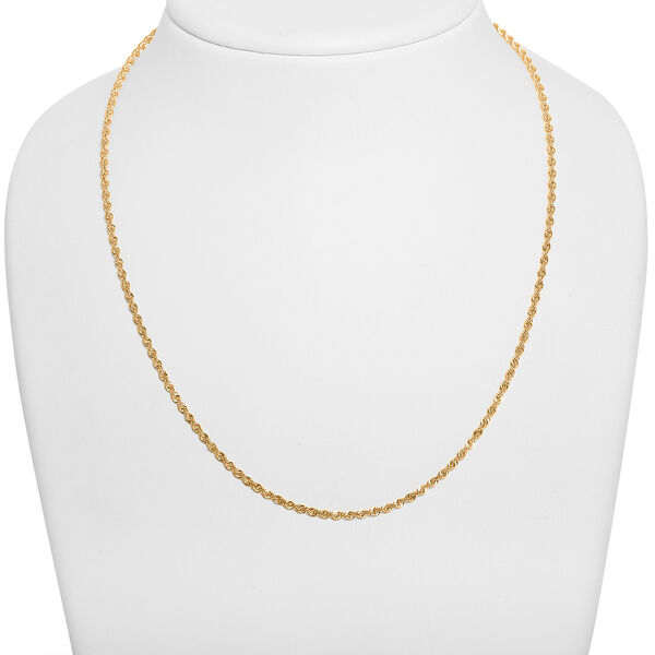 Kordelkette in 585 Gold, 45 cm image number 2