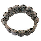 Dalmation Jaspis Armband ca. BR-Stretch cm ca. 235.00 ct