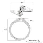 Moissanit Ring - 0,46 ct. image number 6
