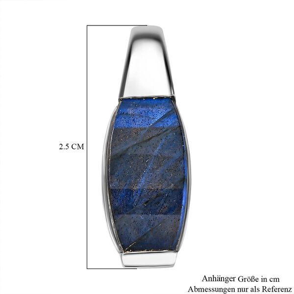 AAA Labradorit Anh&auml;nger 925 Silber rhodiniert ca. 9.50 ct image number 5