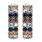 Mehrfarbige Kristall Ohrringe, Edelstahl