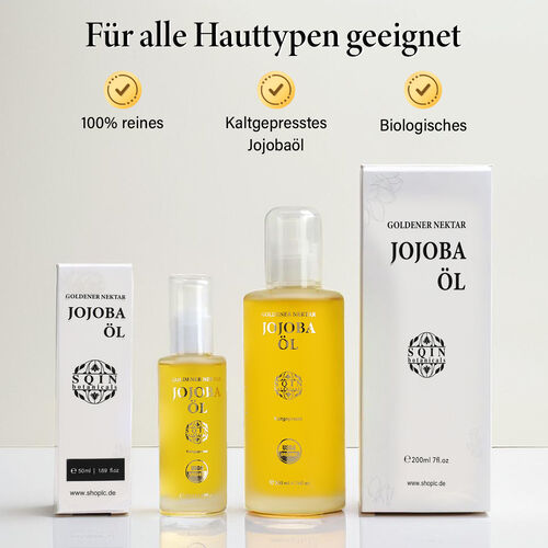 SQIN Botanicals- Kaltgepresstes, natürliches Jojobaöl image number 1