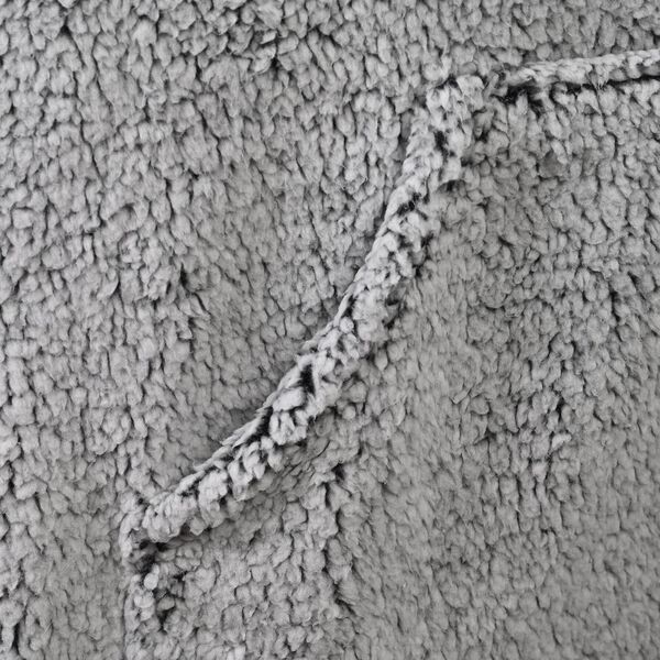 Kuscheliger Sherpa-Hoodie, Einheitsgröße, grau image number 5