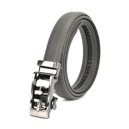 Automatik-Schnallen Lederg&uuml;rtel - Klassisch Unisex, Blau