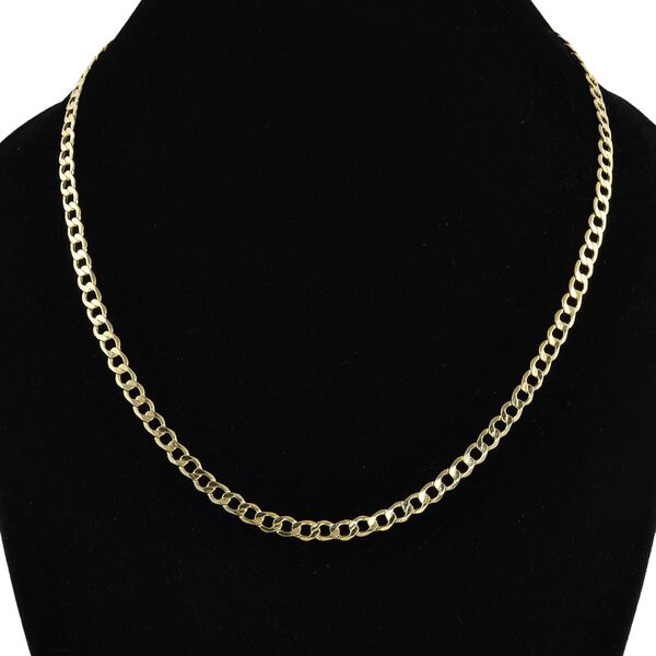 Panzer-Halskette in 375 Gold, 7,93g image number 1