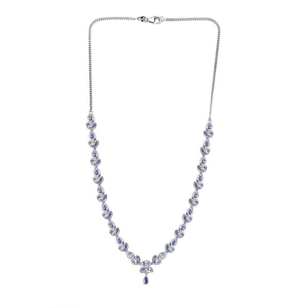 Tansanit Halskette - 6,78 ct. image number 5
