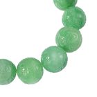 Gefärbte grüne Jade Armband, (13-15mm), 18 cm  ca. 350.00 ct image number 3