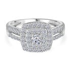 JCK Vegas Exlusive Kollektion - Lab Grown Diamant SI/G-H Ring, 417 Gold (Größe 19.00) ca. 0.75 ct
