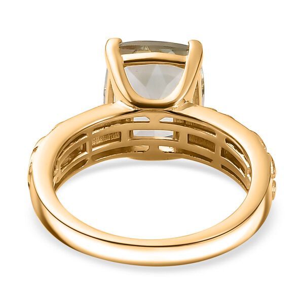 AA Prasiolith Ring - 3,85 ct. image number 6