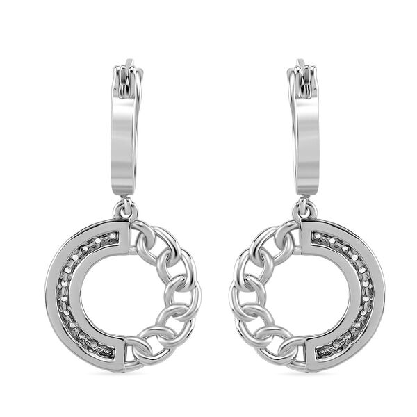 Weißer Zirkonia Ohrringe Nickelfreies Messing Standard 0.10 ct image number 5