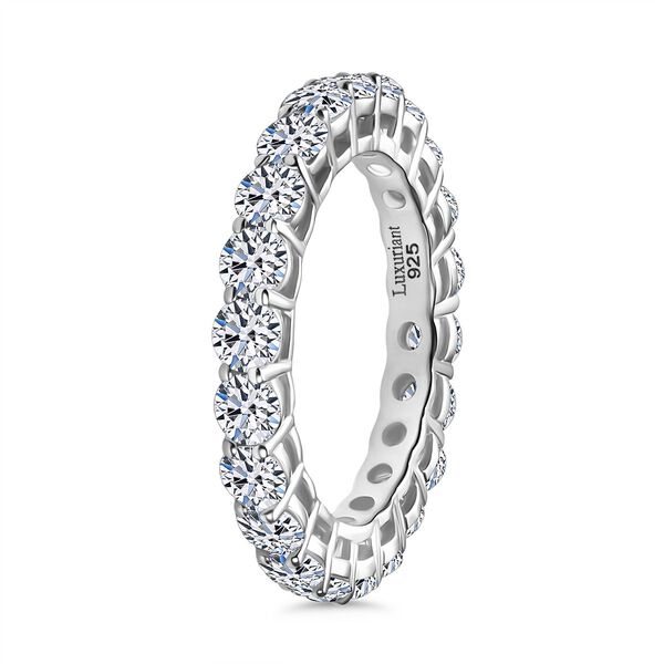 LUXURIANT SI Labor Diamant Ring in 375 Wei&szlig;gold - 2,35 ct. image number 3