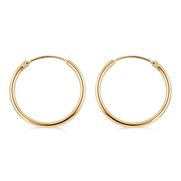 Royal Bali Kollektion - Creolen in 375 Gelbgold image number 4