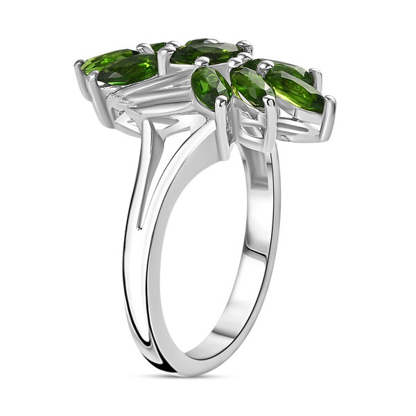 Nat&uuml;rlicher Chromdiopsid-Ring - 0,90 ct. image number 4