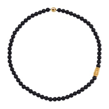 Shungit Halskette, 50 cm - 194 ct.