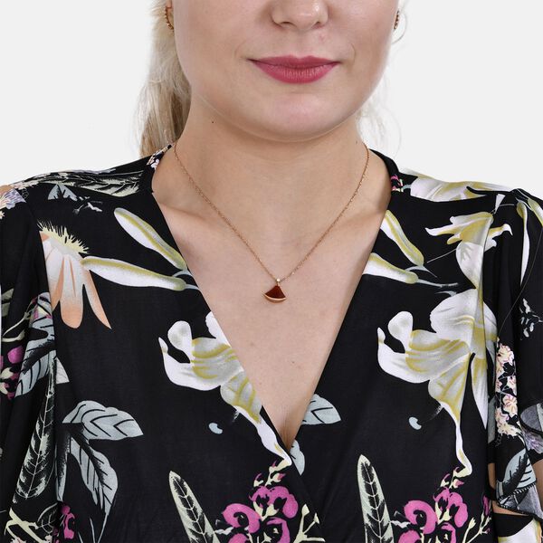 Jumpsuit mit gesmokter Taille und Flatterärmel, schwarz, Blumenmuster image number 9