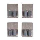 4er-Set Wandhaken aus Edelstahl, selbstklebend, für Besen und Haushaltsgeräte
, 5.3x6.7cm