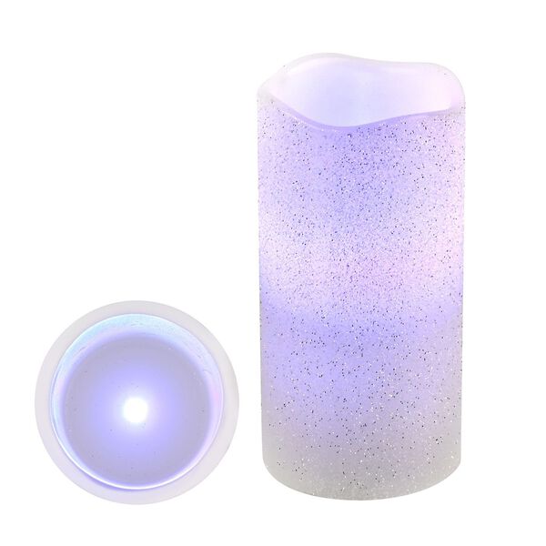 Set aus 3 batteriebetriebenen LED-Kerzen mit Fernbedienung image number 2