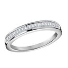 Diamant-Ring, 925 Silber platiniert  ca. 0,25 ct image number 3