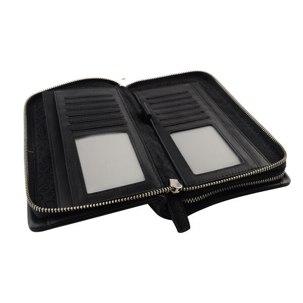 CERRUTI 1881: Leder Brieftasche, Schwarz image number 4