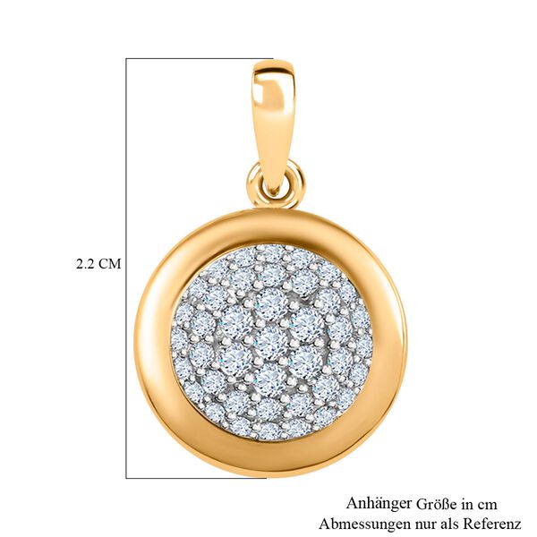 Moissanit Anh&auml;nger - 0,70 ct. image number 7