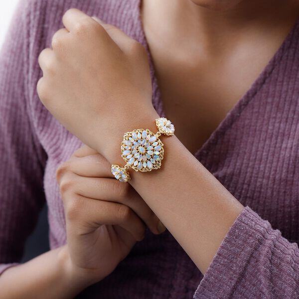 Royal Welo Opal und mehrfarbiges Turmalin-Armband- 24,23 ct. image number 3