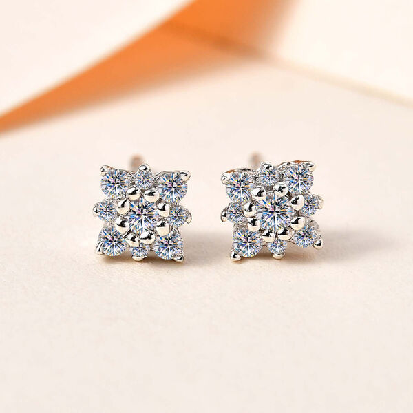 Moissanit Ohrringe - 0,31 ct. image number 6