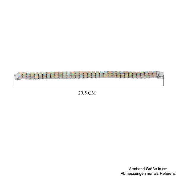 Nat&uuml;rliches, &auml;thiopisches Welo Opal-Armband - 15,30 ct. image number 4
