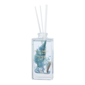 THE 5TH SEASON - Aroma Diffusor in Glasflasche mit ewigen Blumen, T&uuml;rkis, 150ml