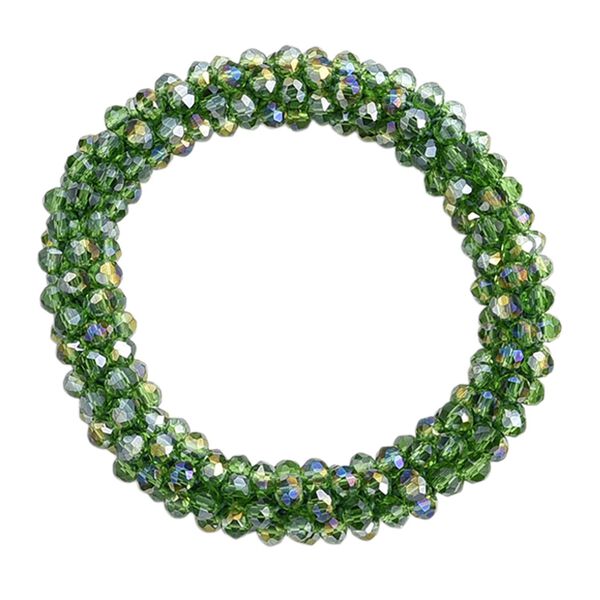 Gr&uuml;nes Kristall Schmuckset image number 7