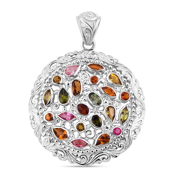 Royal Bali Kollektion-  Mehrfarbiger Turmalin-Anh&auml;nger - 3,35 ct.